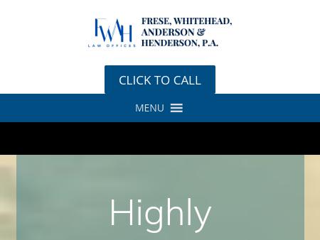 Frese, Hansen, Anderson, Anderson, Heuston & Whitehead, P.A.