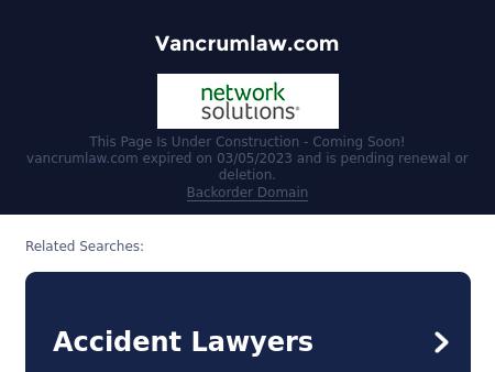 Vancrum Law Firm LLC