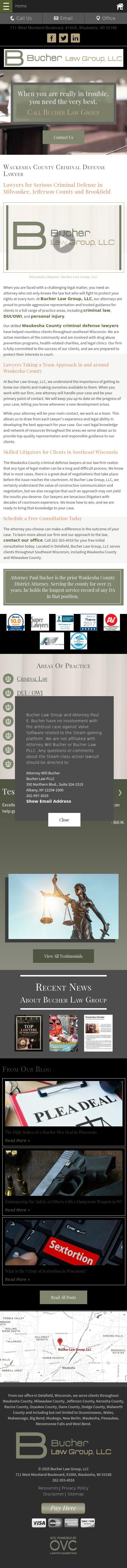 Bucher Law Group, LLC - Wauwatosa WI Lawyers