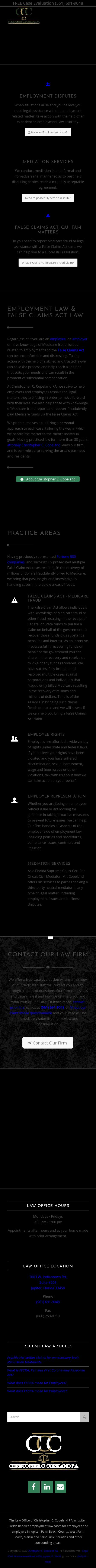 Christopher C. Copeland P.A. - Jupiter FL Lawyers