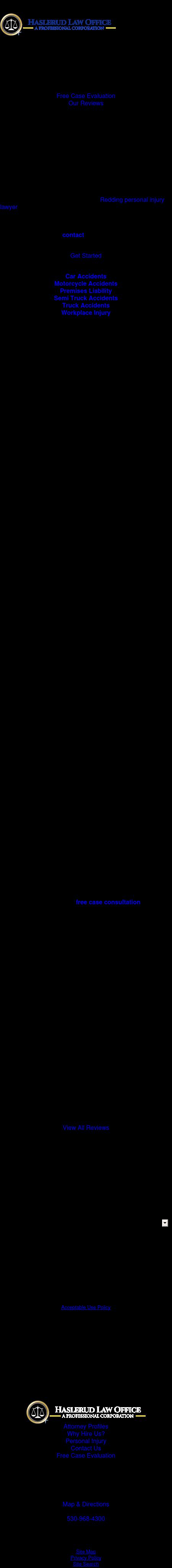 Haslerud Law Office, A Professional Corporation - Redding CA Lawyers