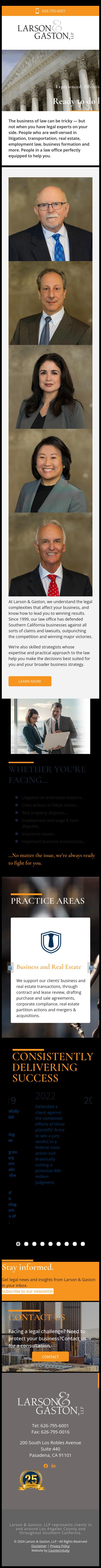 Larson & Gaston, LLP - Pasadena CA Lawyers