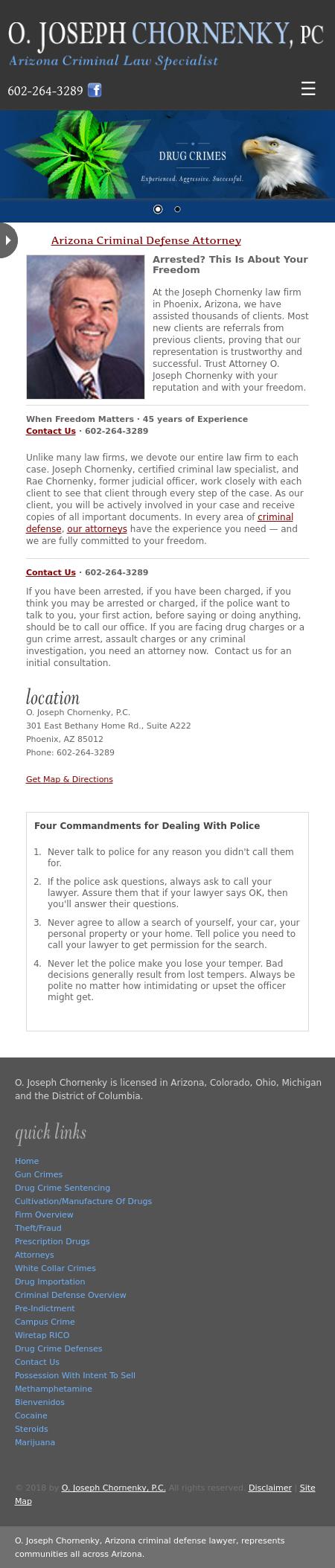 O. Joseph Chornenky, PC - Phoenix AZ Lawyers