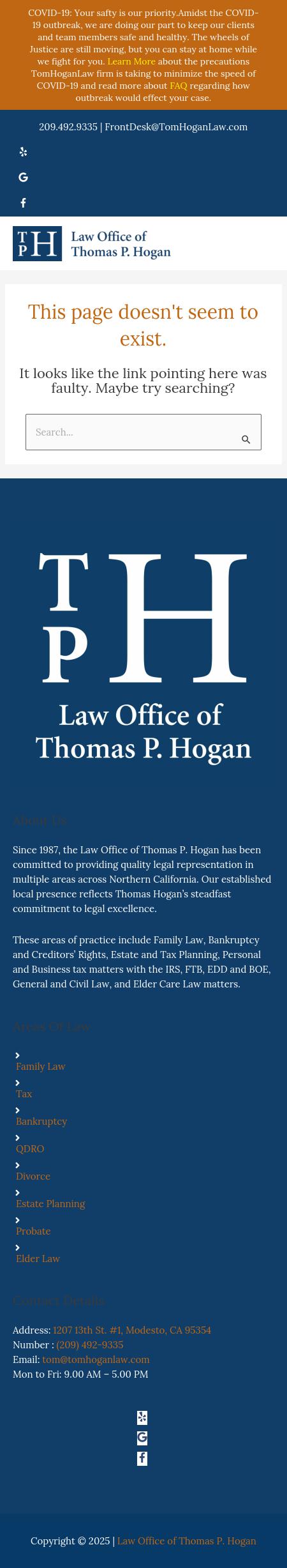Thomas Hogan Law Office - Roseville CA Lawyers