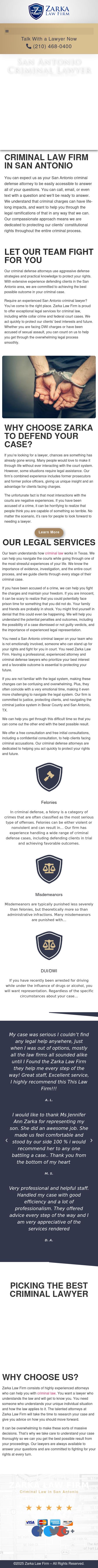 Zarka Law Firm, PLLC - San Antonio TX Lawyers