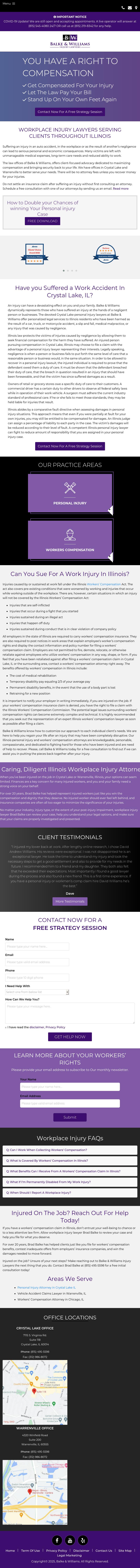 Brad J. Balke, P.C. - Chicago IL Lawyers
