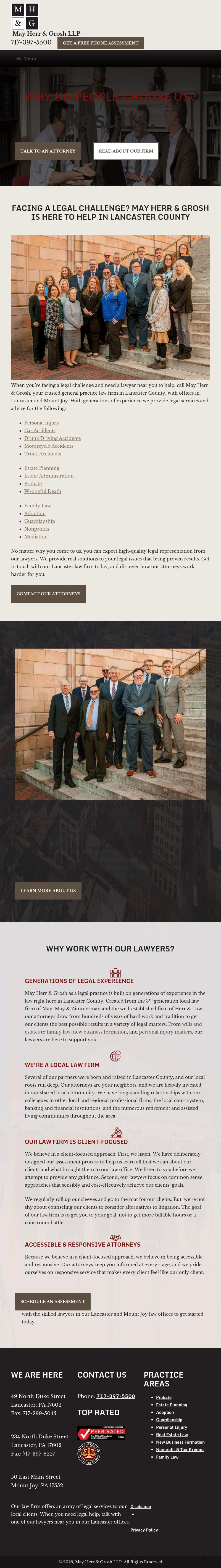 May Herr & Grosh - Lancaster PA Lawyers
