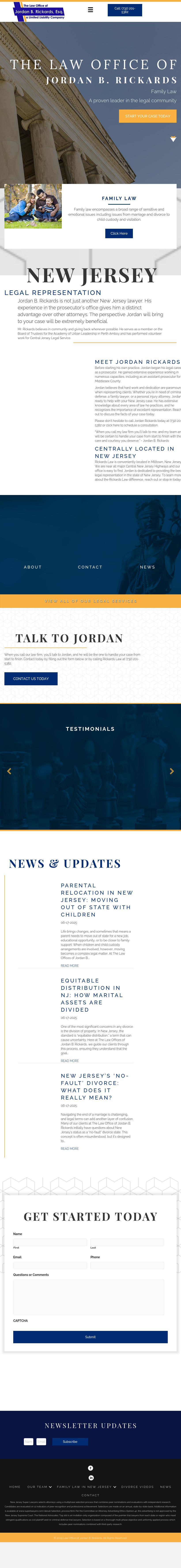 The Law Office of Jordan B. Rickards - Milltown NJ Lawyers