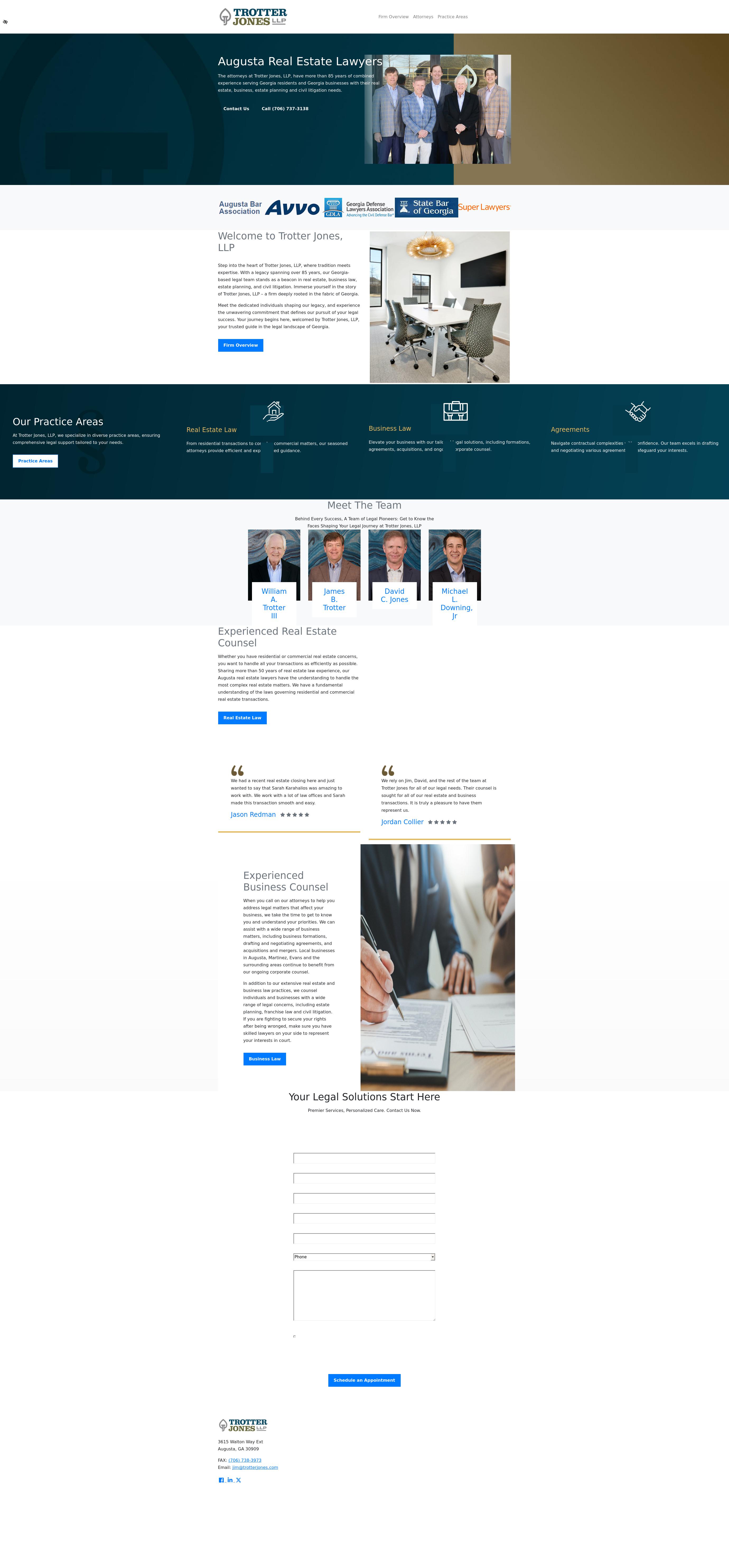 Trotter Jones, LLP - Augusta GA Lawyers