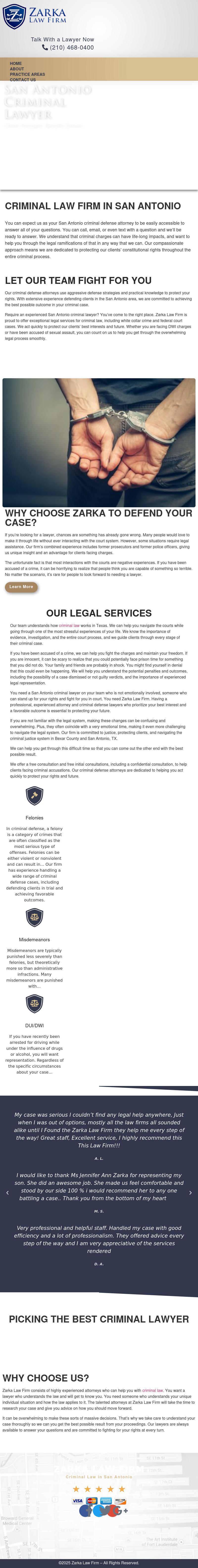 Zarka Law Firm, PLLC - San Antonio TX Lawyers