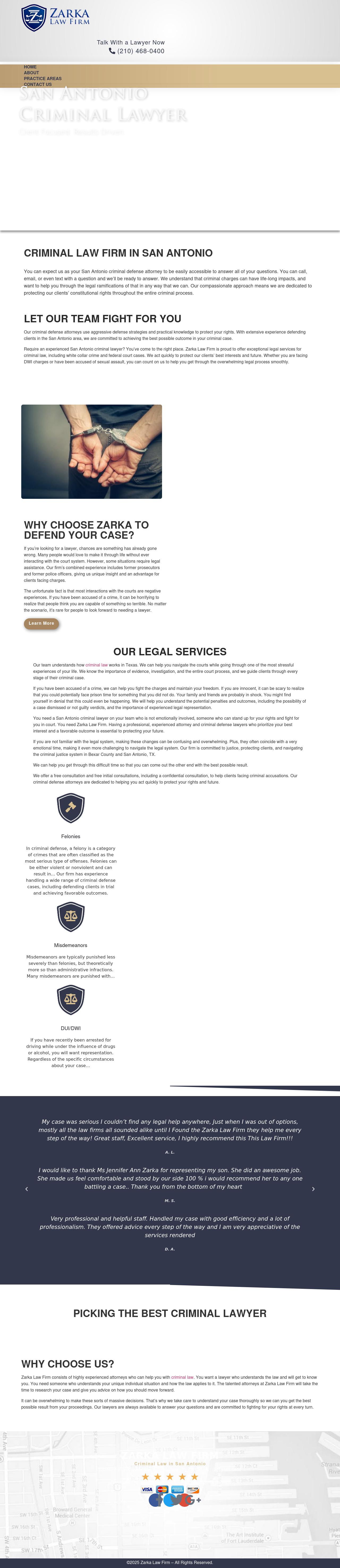Zarka Law Firm, PLLC - San Antonio TX Lawyers